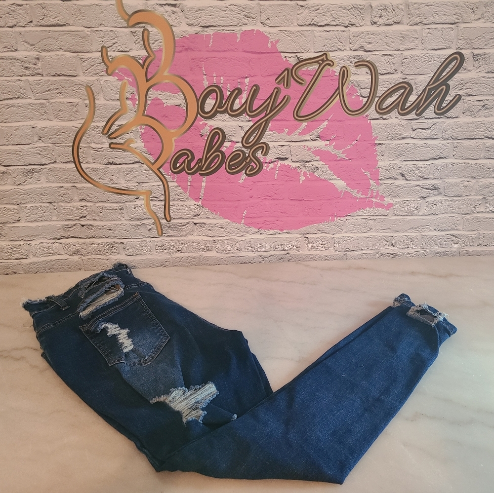 Plus women stretch jeggins